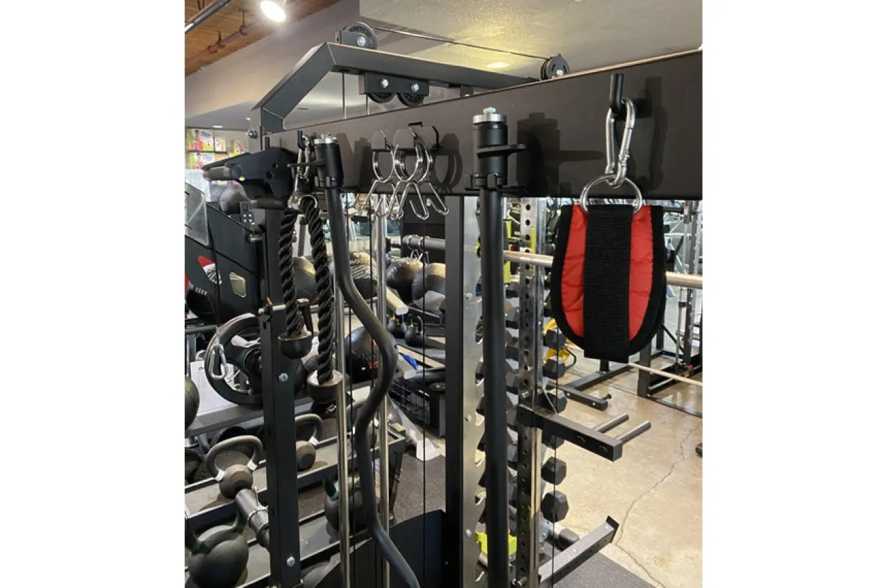 Warrior 701 All-in-One Power Rack Functional Trainer Cable Crossover Home Gym w/ Smith Cage (🧨JULY 4th SALE)