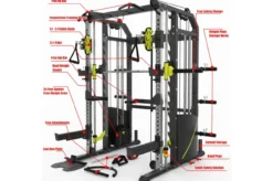 Warrior 701 All-in-One Power Rack Functional Trainer Cable Crossover Home Gym w/ Smith Cage (🧨JULY 4th SALE)