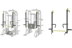 Warrior 701 All-in-One Power Rack Functional Trainer Cable Crossover Home Gym w/ Smith Cage (🧨JULY 4th SALE)