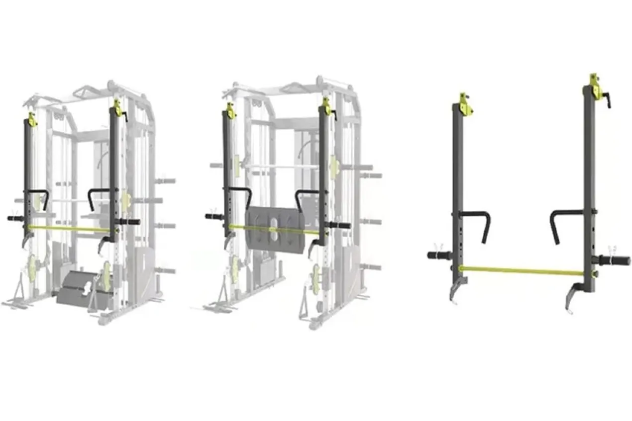 Warrior 701 All-in-One Power Rack Functional Trainer Cable Crossover Home Gym w/ Smith Cage (🧨JULY 4th SALE)