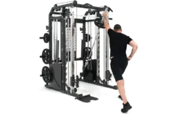 Warrior 701 All-in-One Power Rack Functional Trainer Cable Crossover Home Gym w/ Smith Cage (🧨JULY 4th SALE)