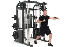 Warrior 701 All-in-One Power Rack Functional Trainer Cable Crossover Home Gym w/ Smith Cage (🧨JULY 4th SALE)