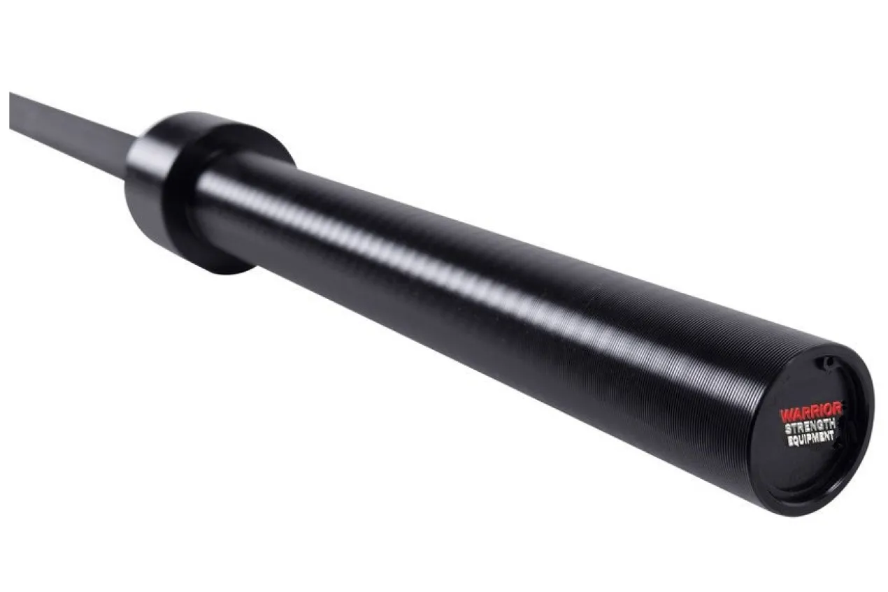 Warrior 8-Bearing Cerakote Olympic Barbell (All Black)