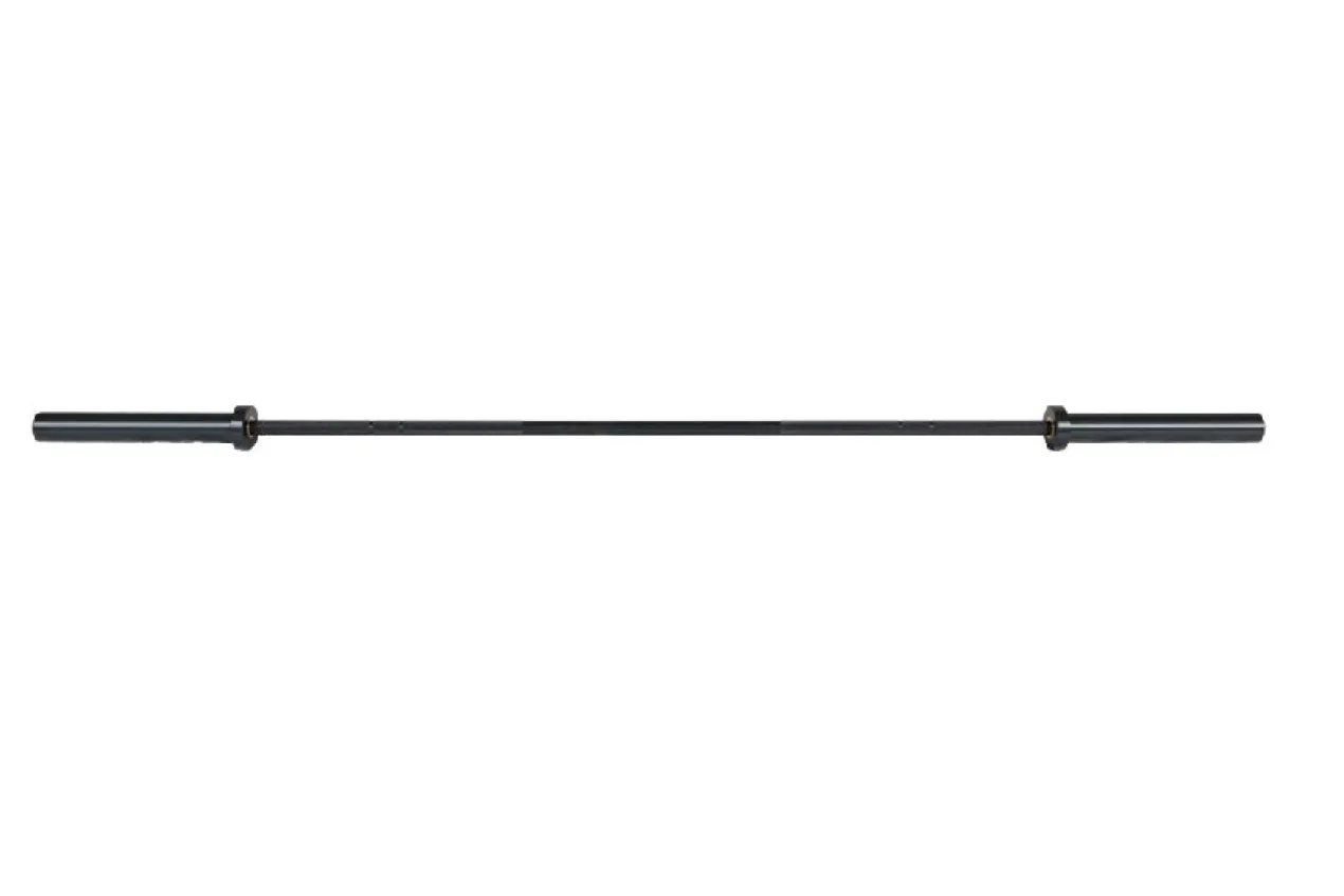 Warrior 8-Bearing Cerakote Olympic Barbell (All Black)