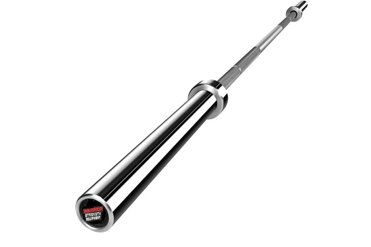 Warrior 8-Bearing Stainless Steel Olympic Barbell