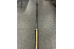 Warrior Black Cerakote & Gold Titanium Barbell