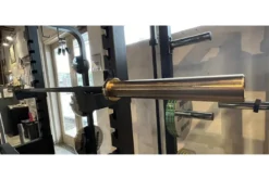 Warrior Black Cerakote & Gold Titanium Barbell