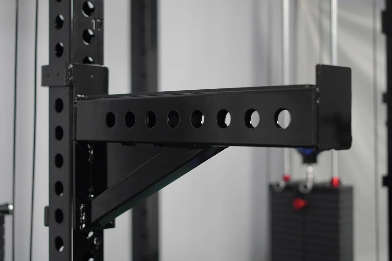 Warrior 3.5 Cable Crossover Pulley Power Rack Gym System w/ Lat Pulldown (Optional Counterbalance Smith) (🧨JULY 4th SALE)