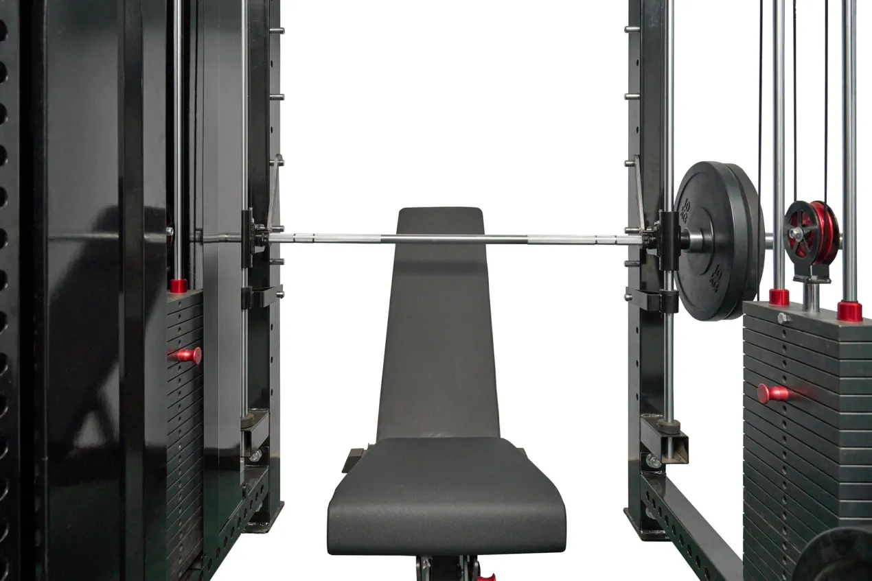 Warrior 3.5 Cable Crossover Pulley Power Rack Gym System w/ Lat Pulldown (Optional Counterbalance Smith) (🧨JULY 4th SALE)