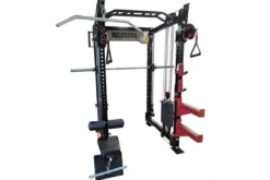 Warrior 3.5 Cable Crossover Pulley Power Rack Gym System w/ Lat Pulldown (Optional Counterbalance Smith) (🧨JULY 4th SALE)