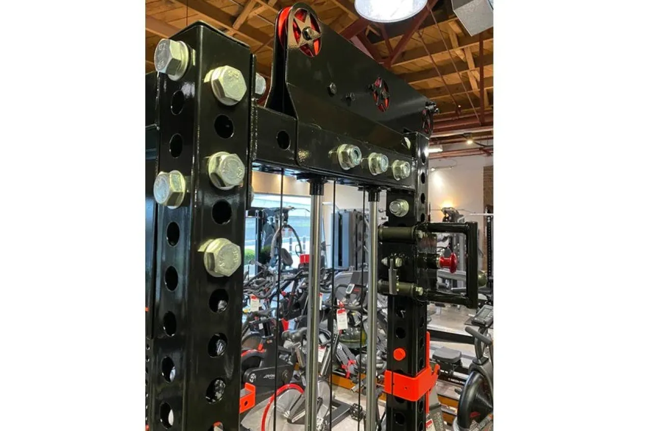 Warrior 3.0 Cable Crossover Pulley Power Rack Gym System w/ Lat Pulldown (🧨JULY 4th SALE)