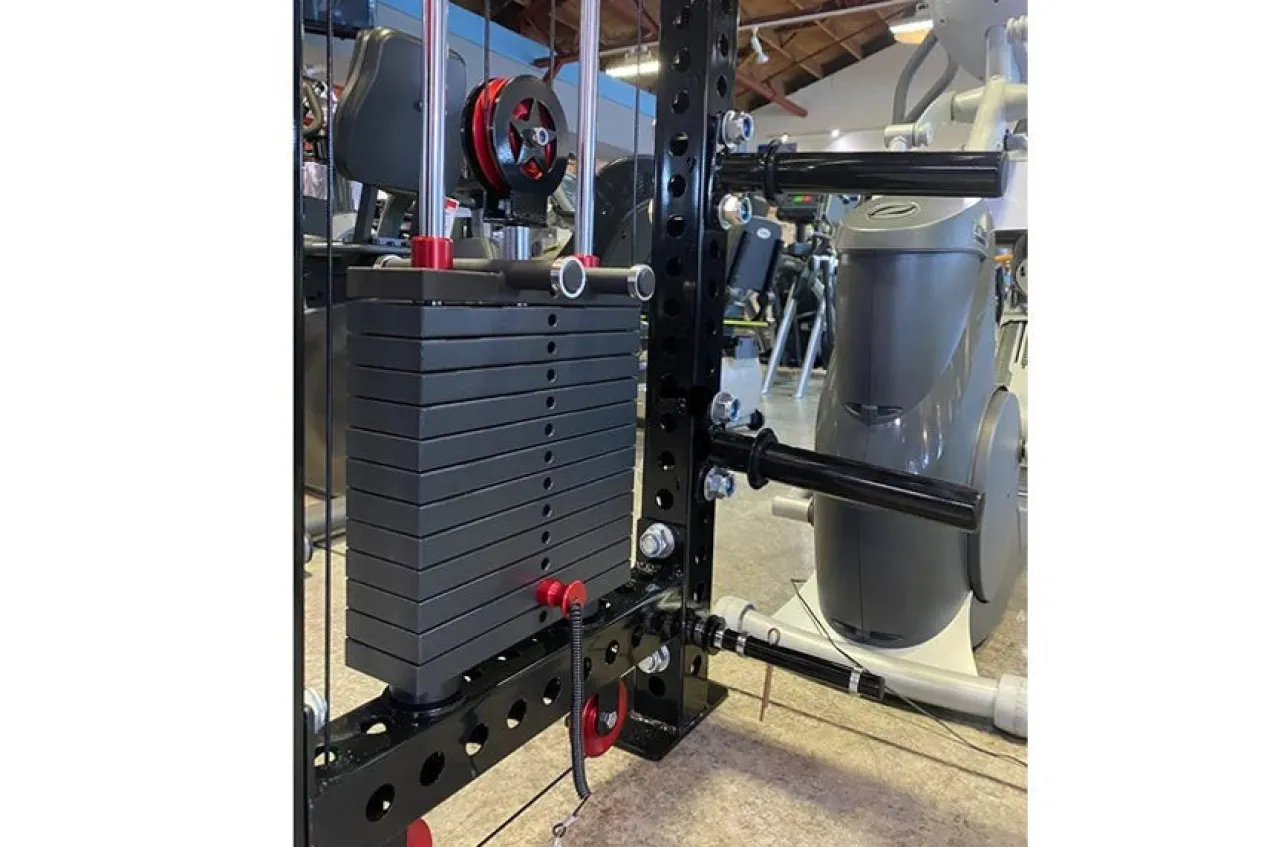 Warrior 3.0 Cable Crossover Pulley Power Rack Gym System w/ Lat Pulldown (🧨JULY 4th SALE)