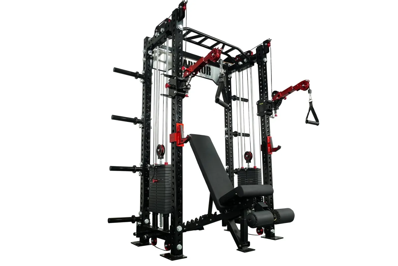 Warrior 2.0 Cable Crossover Pulley Power Rack Gym System (🧨JULY 4th SALE)