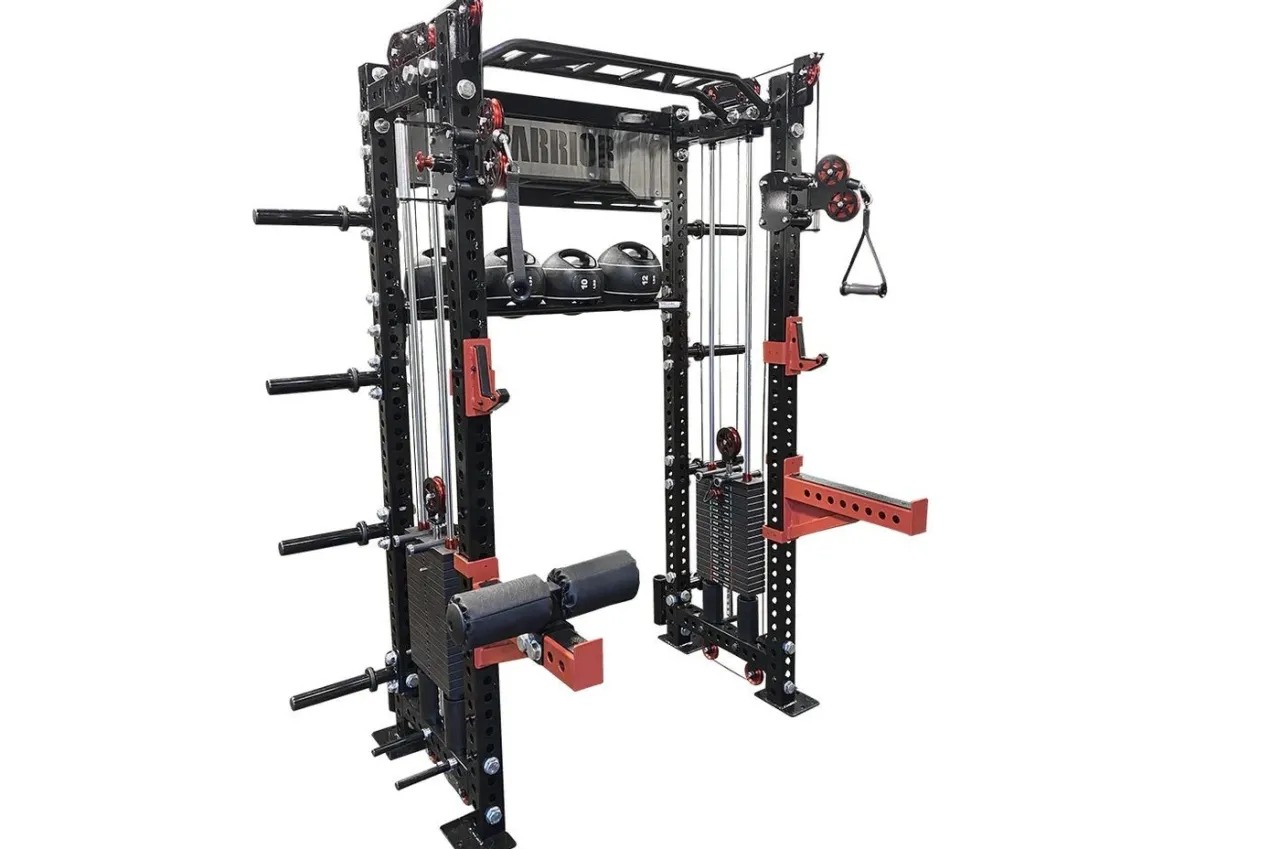Warrior 2.0 Cable Crossover Pulley Power Rack Gym System (🧨JULY 4th SALE)