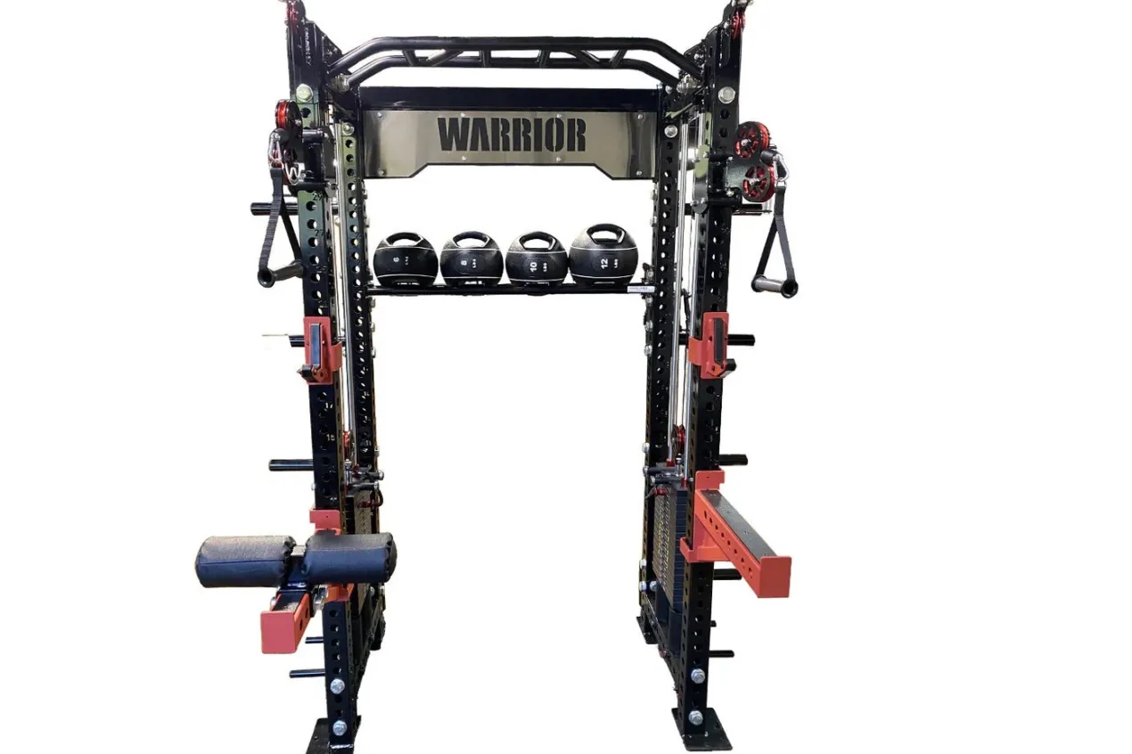 Warrior 2.0 Cable Crossover Pulley Power Rack Gym System (🧨JULY 4th SALE)