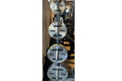 Warrior Chrome Olympic Weight Plates (230lb Set)