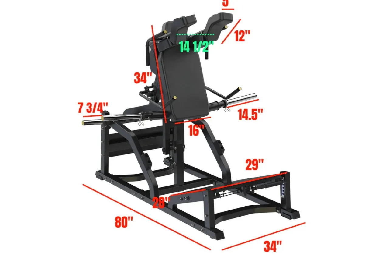 Warrior Commercial Series V-Squat (🧨JULY 4th SALE - Extra 5%)