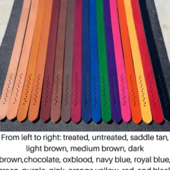 Warrior Custom Dyed Lever Belts - All Styles