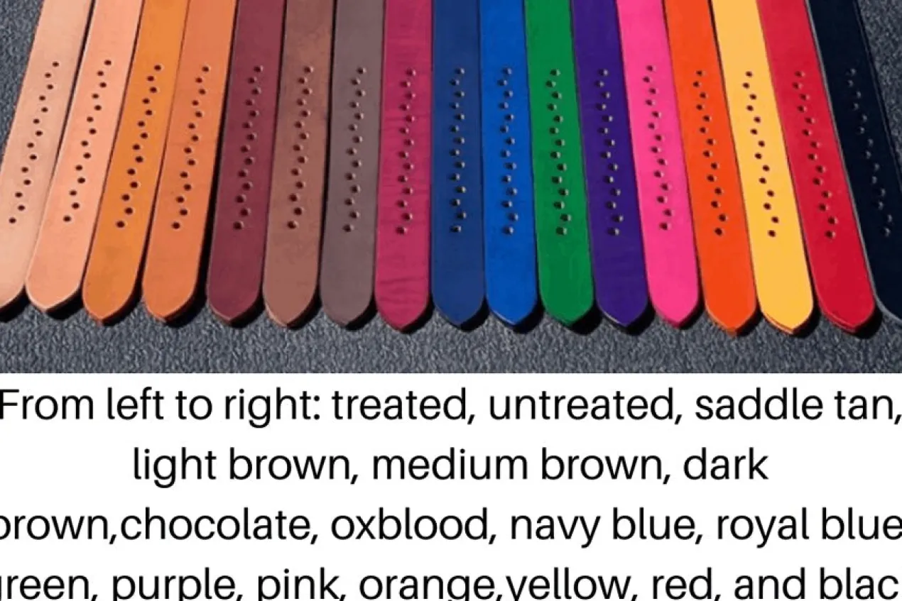 Warrior Custom Dyed Power Belts - All Styles