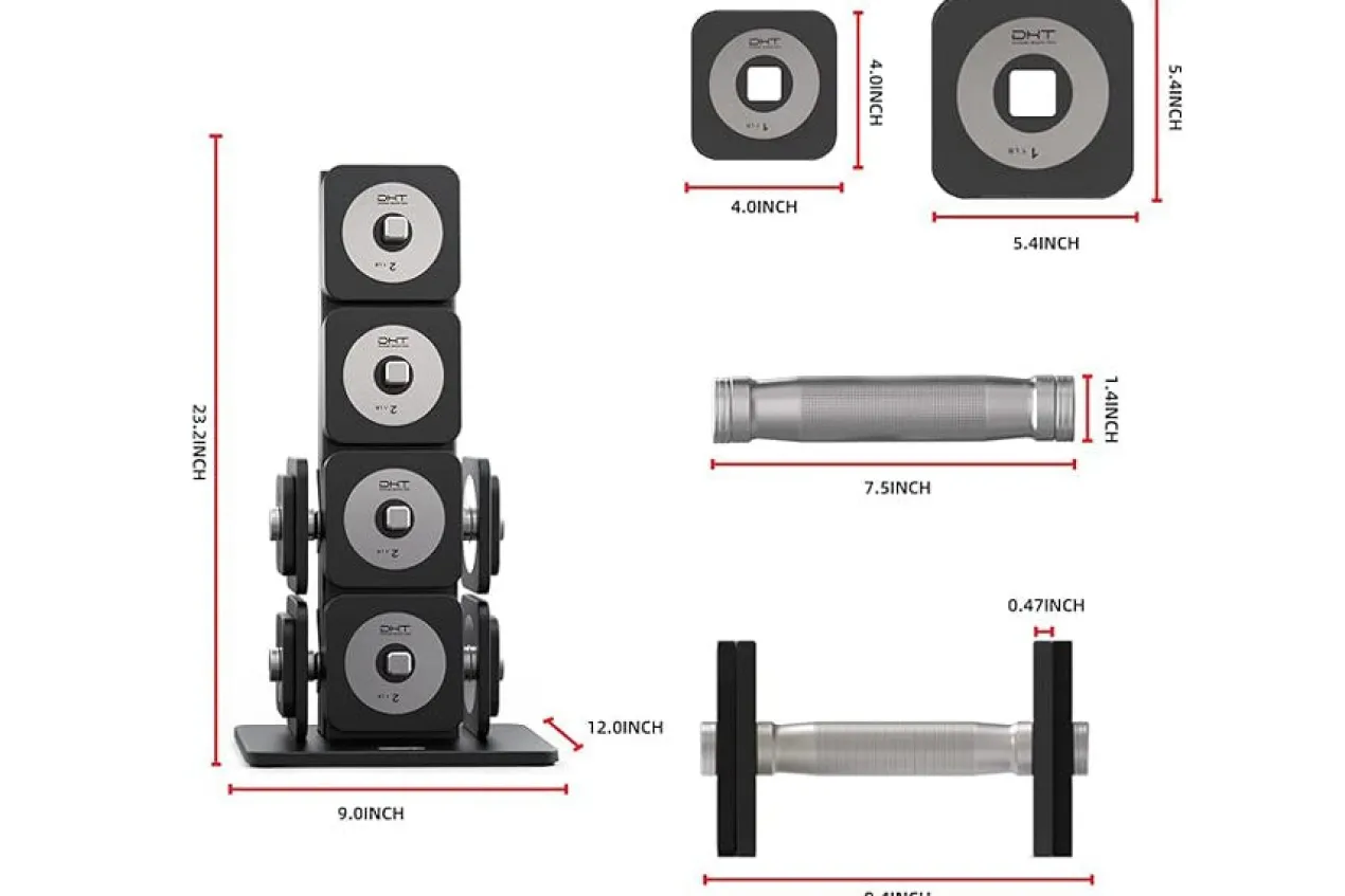 Warrior D22.5 Adjustable Dumbbells (SALE)