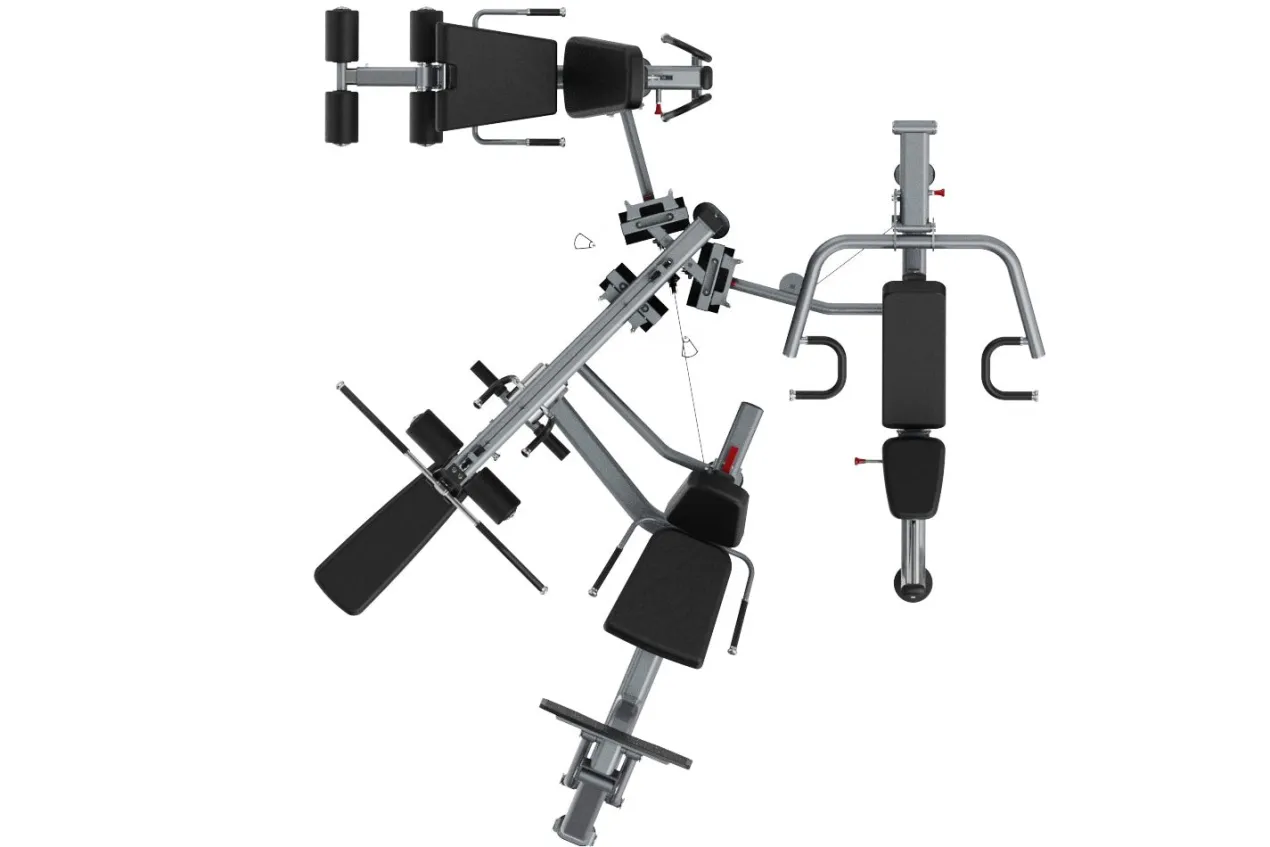 Warrior Deluxe Commercial Series Multi-Station Gym (🧨JULY 4th SALE - Extra 5%)