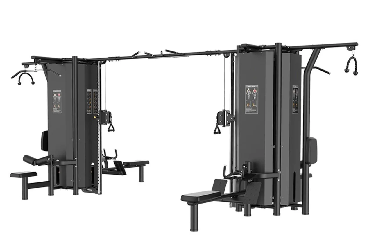 Warrior Elite Commercial Series 8-Stack Multi-Station Gym (🧨JULY 4th SALE - Extra 5%)