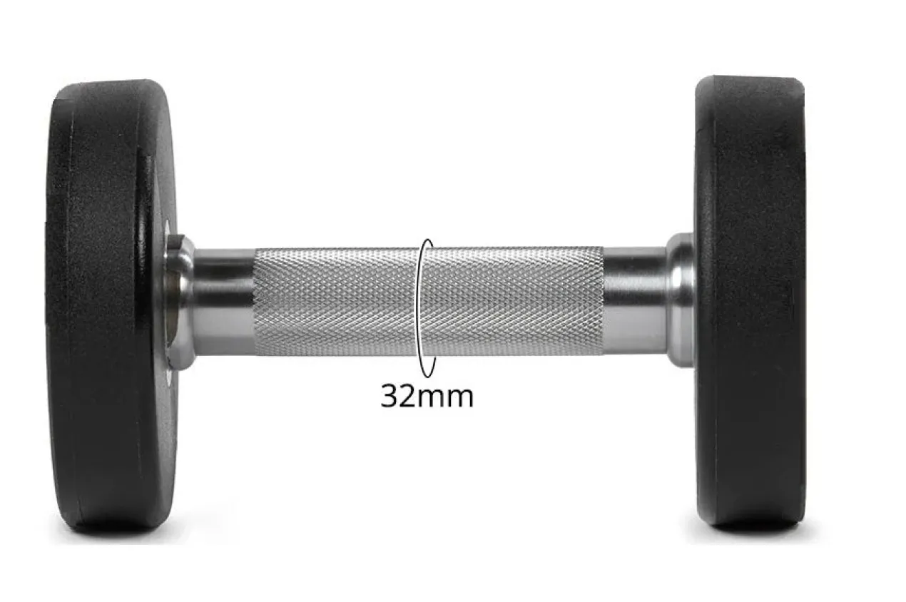 Warrior Elite Urethane Pro-Style Dumbbell Sets (5-50lbs & Up) (🧨JULY 4th SALE)
