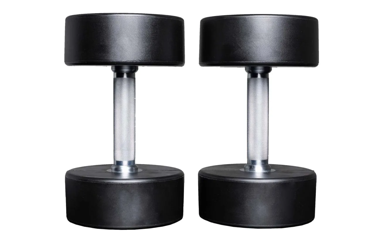 Warrior Elite Urethane Pro-Style Dumbbell Sets (5-50lbs & Up) (🧨JULY 4th SALE)