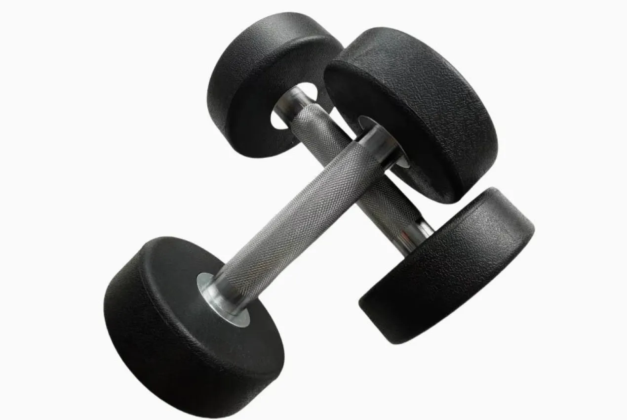 Warrior Elite Urethane Pro-Style Dumbbell Sets (5-50lbs & Up) (🧨JULY 4th SALE)