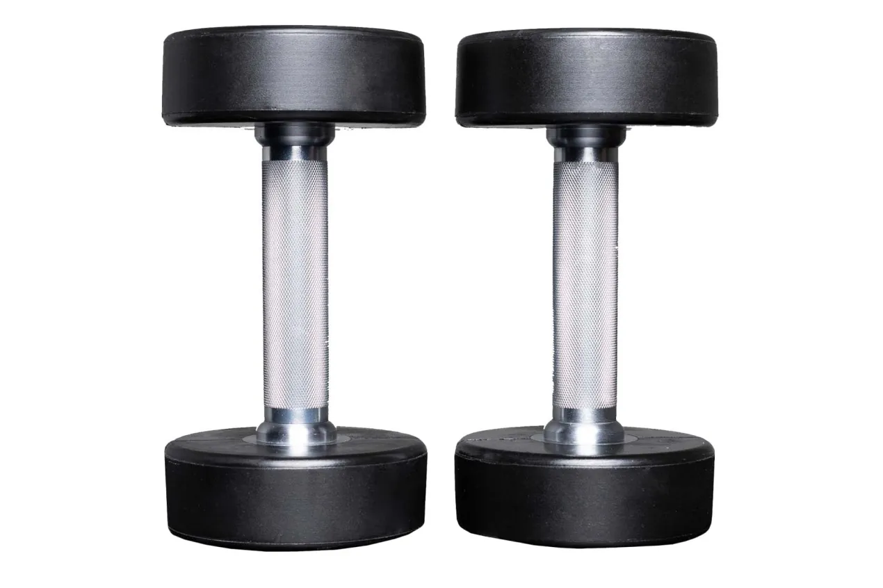 Warrior Elite Urethane Pro-Style Dumbbell Sets (5-50lbs & Up) (🧨JULY 4th SALE)