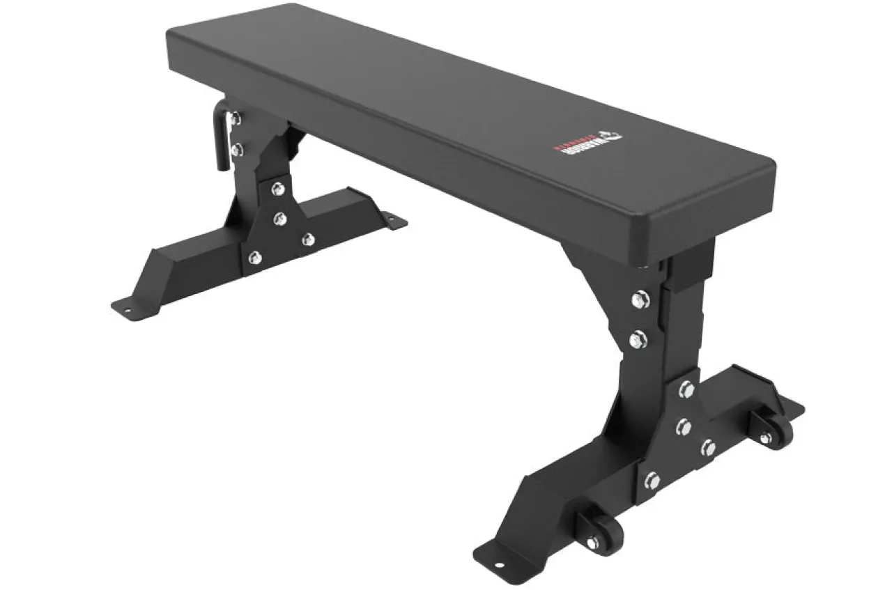 Warrior FB100 Flat Bench w/ Wheels (🏃IN-STORE SPECIAL- Extra 10%)