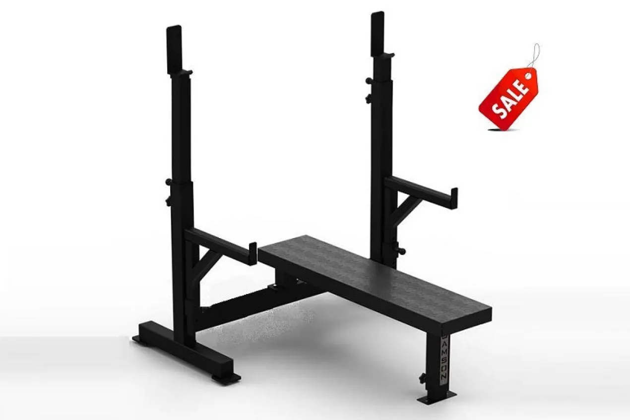 Warrior Flat Olympic Spotter Bench (🏃IN-STORE SPECIAL - Extra 10%)