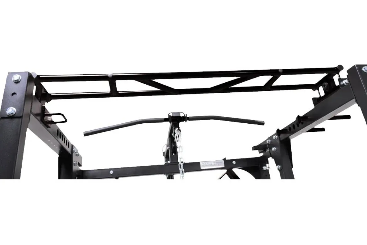 Warrior Freestanding Folding Cable Pulley Power Rack