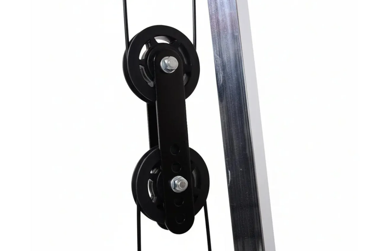 Warrior Freestanding Folding Cable Pulley Power Rack