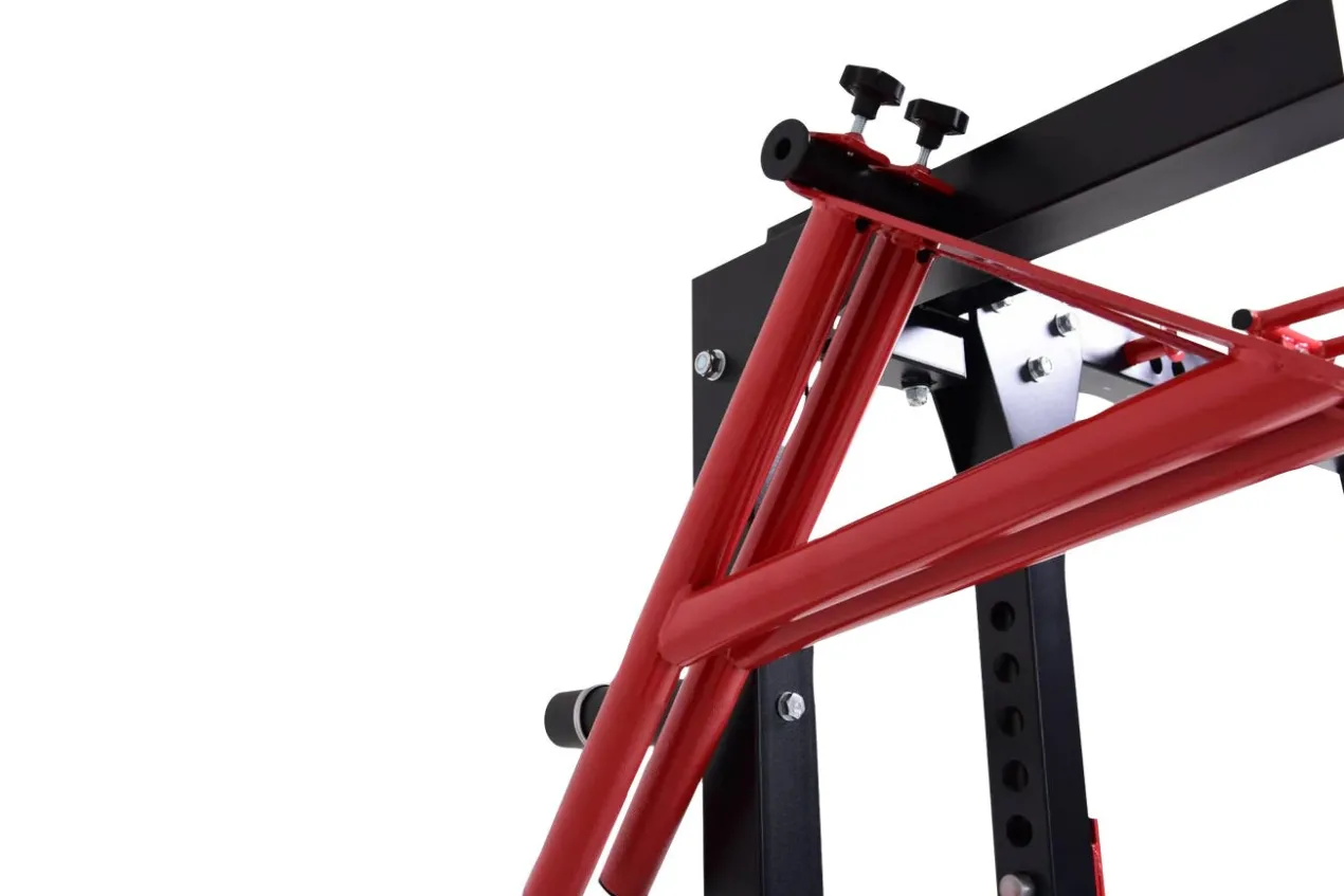 Warrior Freestanding Folding Cable Pulley Power Rack