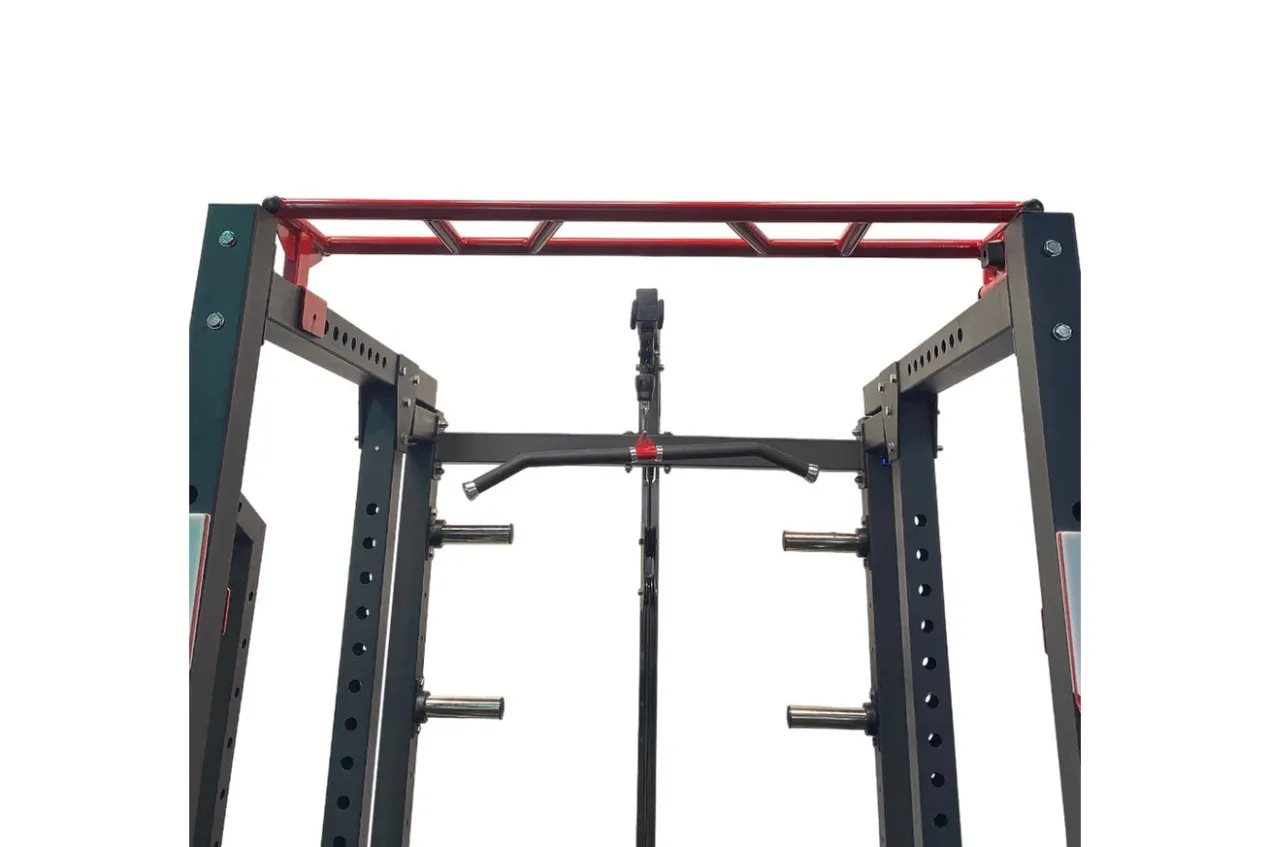 Warrior Freestanding Folding Cable Pulley Power Rack