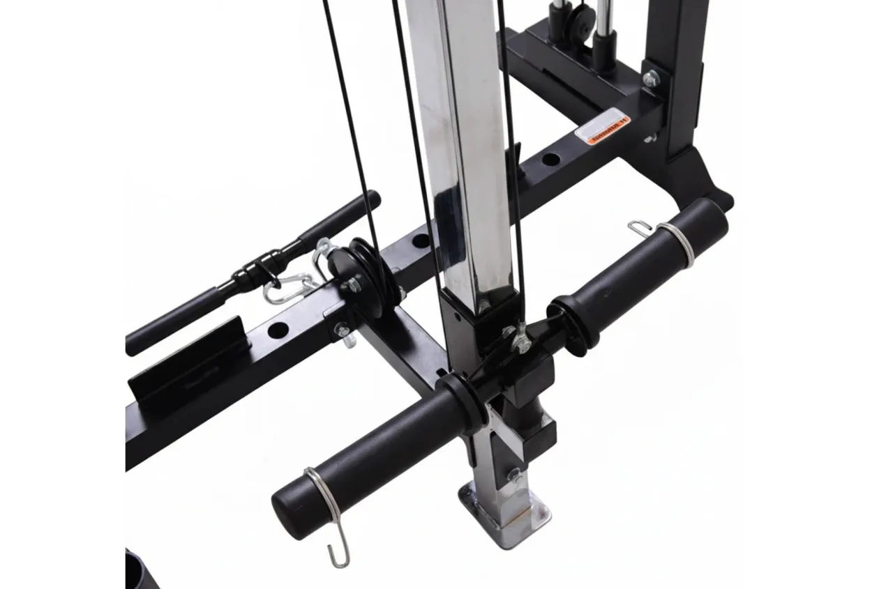Warrior Freestanding Folding Cable Pulley Power Rack