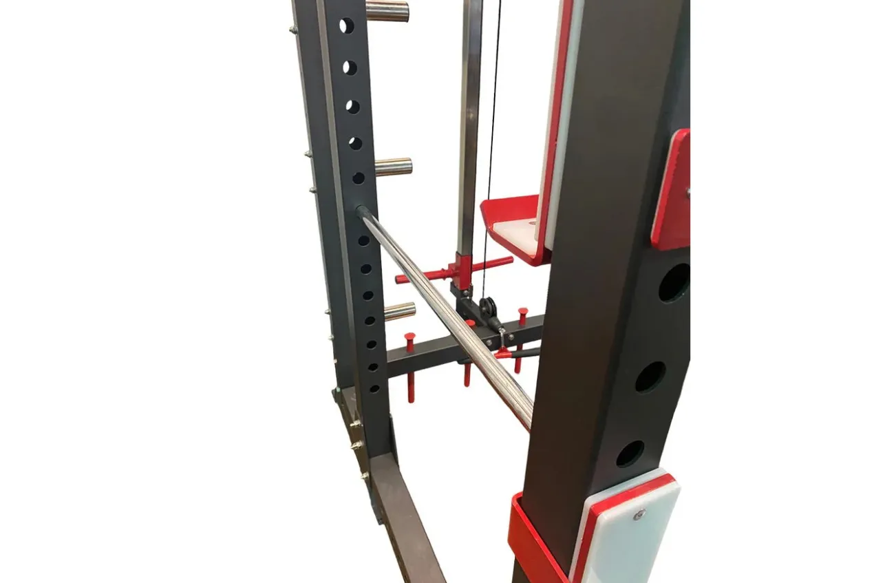 Warrior Freestanding Folding Cable Pulley Power Rack