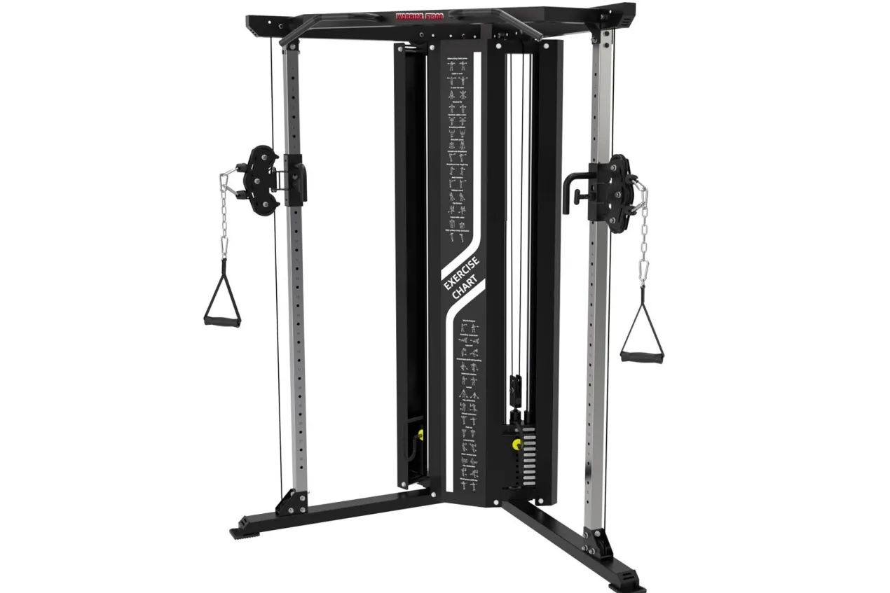Warrior FT900 Cable Pulley Functional Trainer Home Gym
