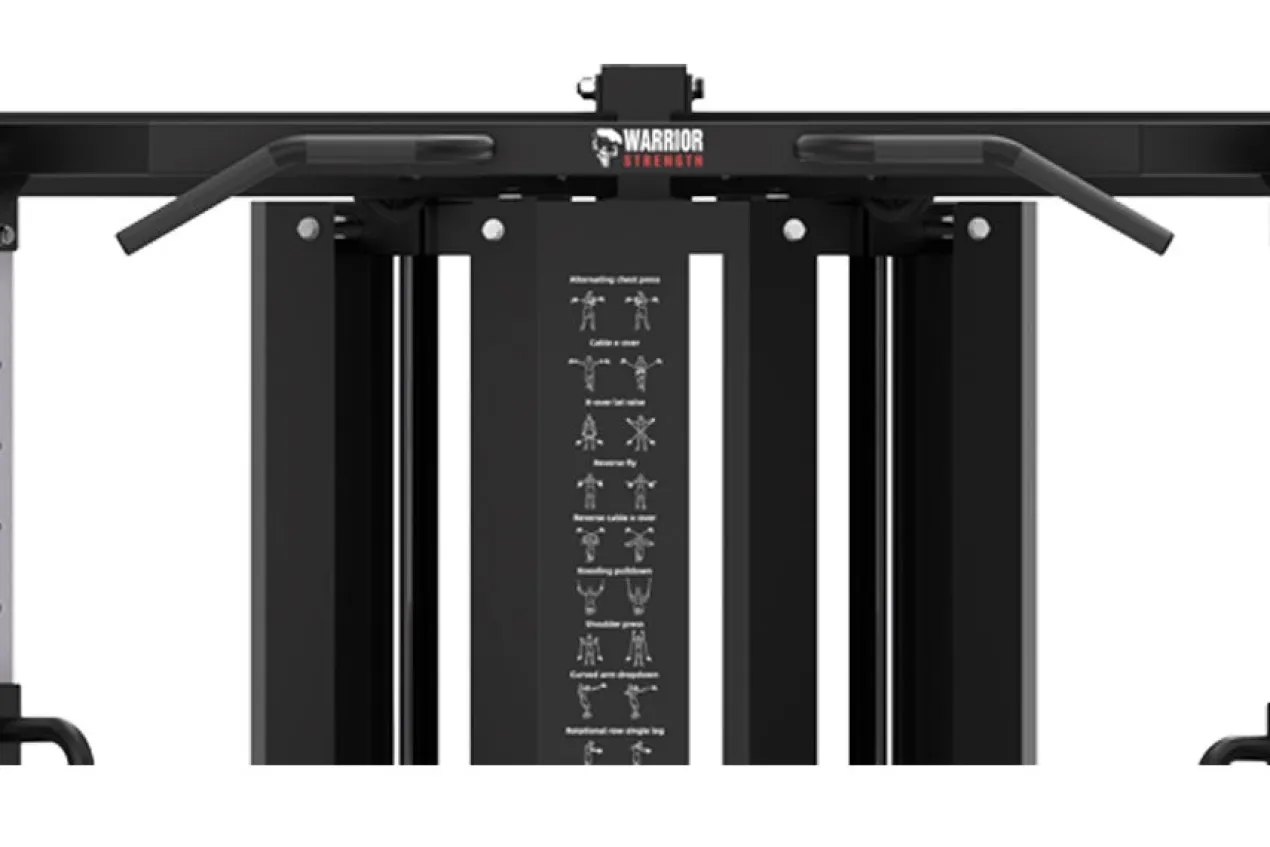 Warrior FT900 Cable Pulley Functional Trainer Home Gym
