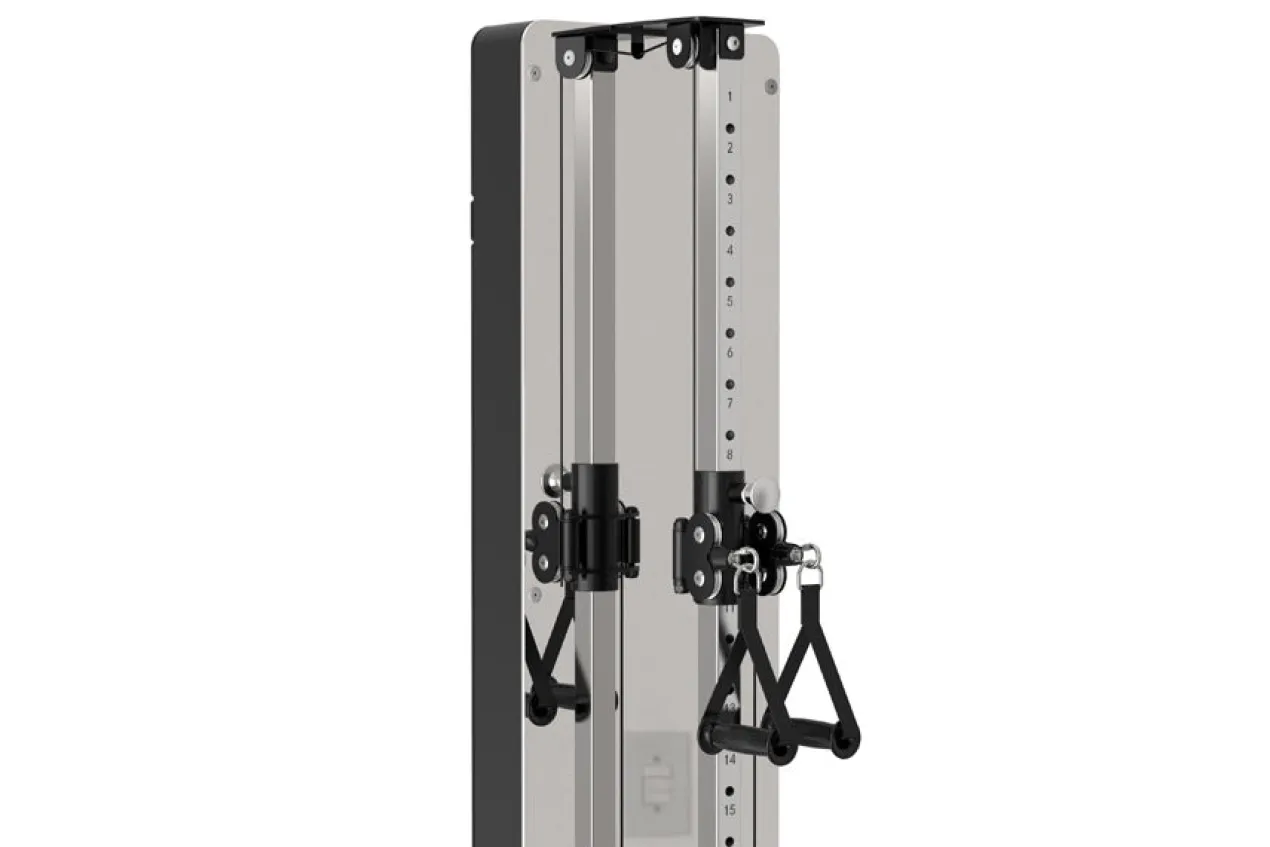 Warrior Hi / Lo Cable Pulley Functional Trainer Gym (Single Stack) (Freestanding or Wall-Mounted)