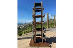 Warrior Luxury Wood | Stainless Steel Dumbbell Set (2.5-12lbs)