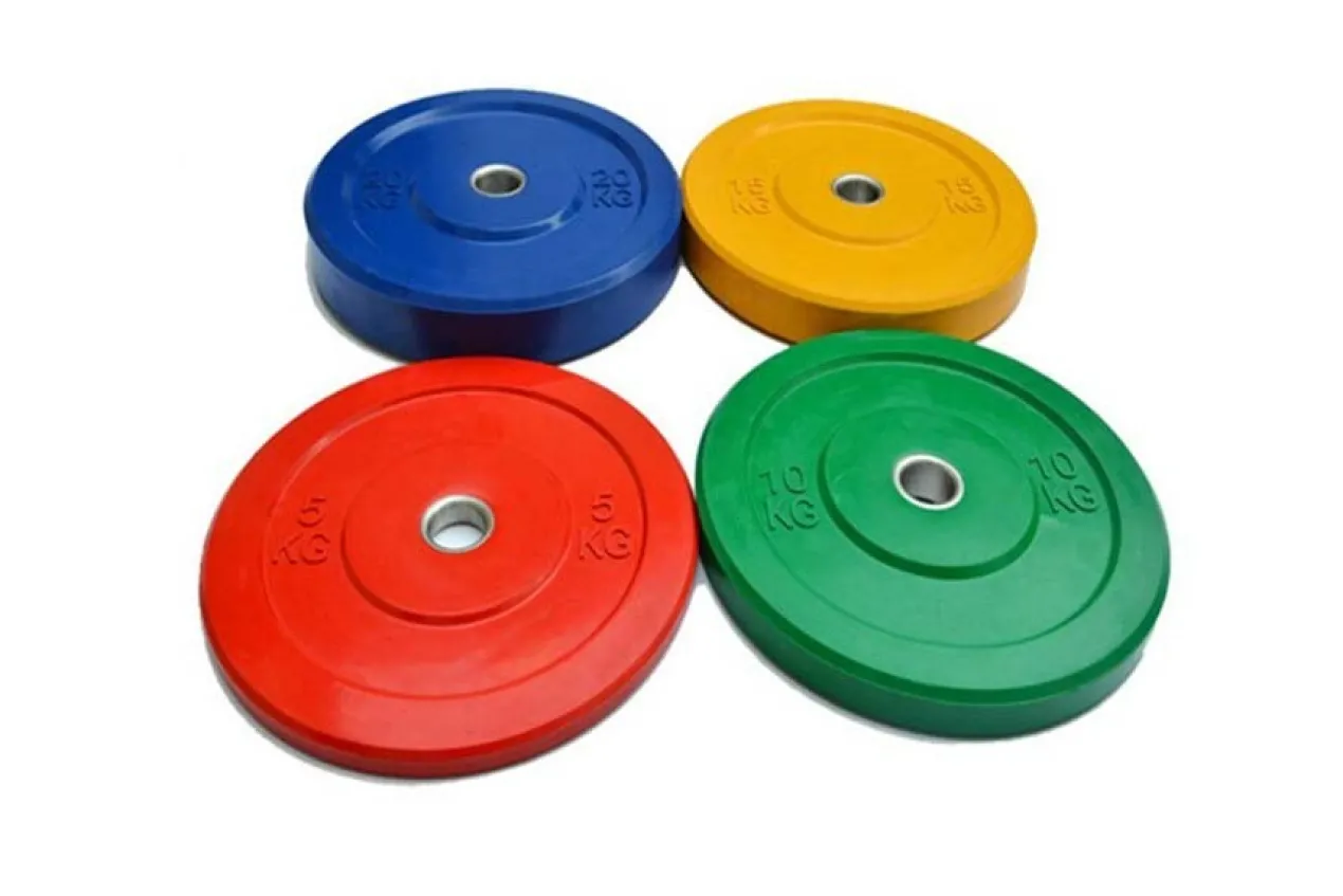Warrior Olympic Color Bumper Plates