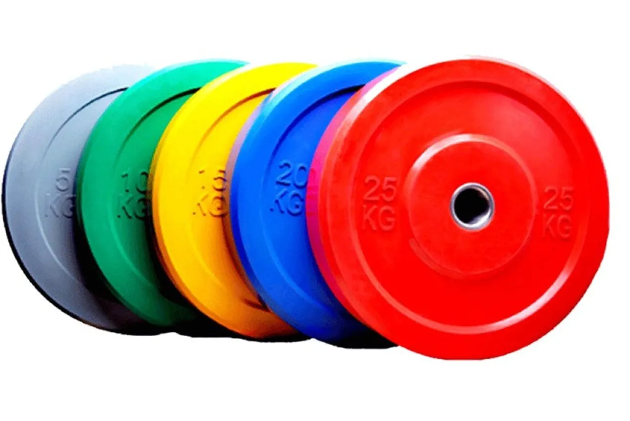 Warrior Olympic Color Bumper Plates