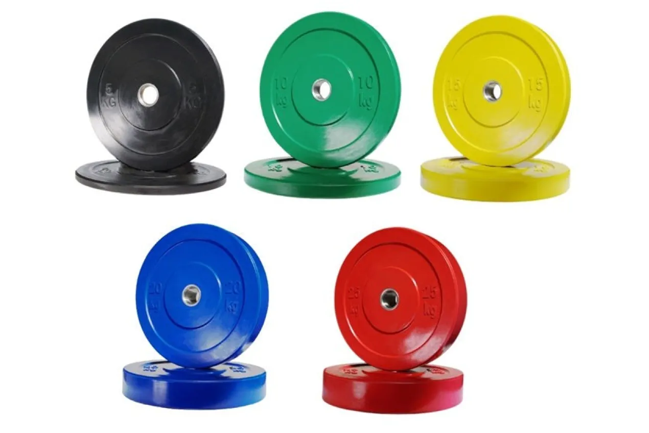 Warrior Olympic Color Bumper Plates