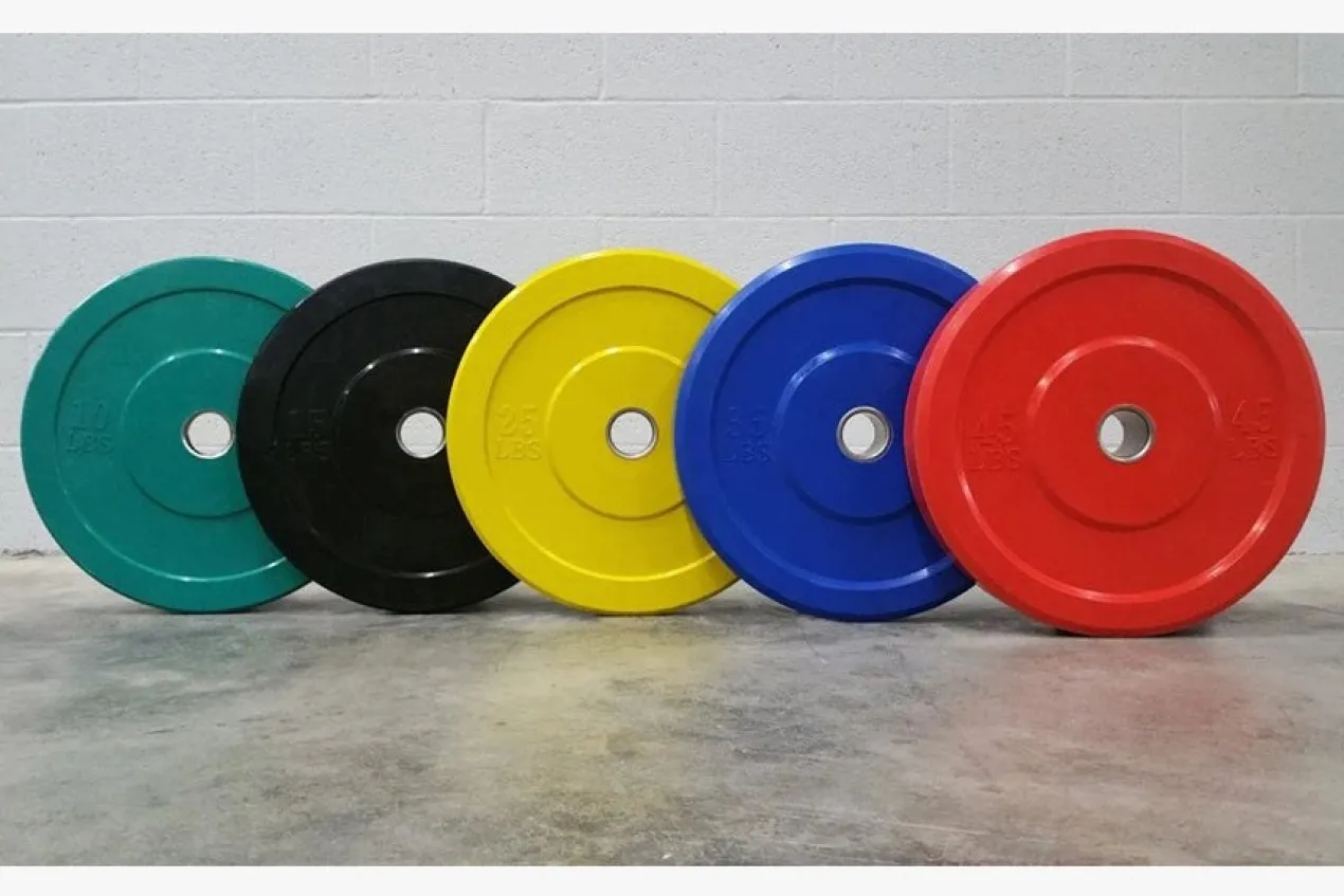 Warrior Olympic Color Bumper Plates