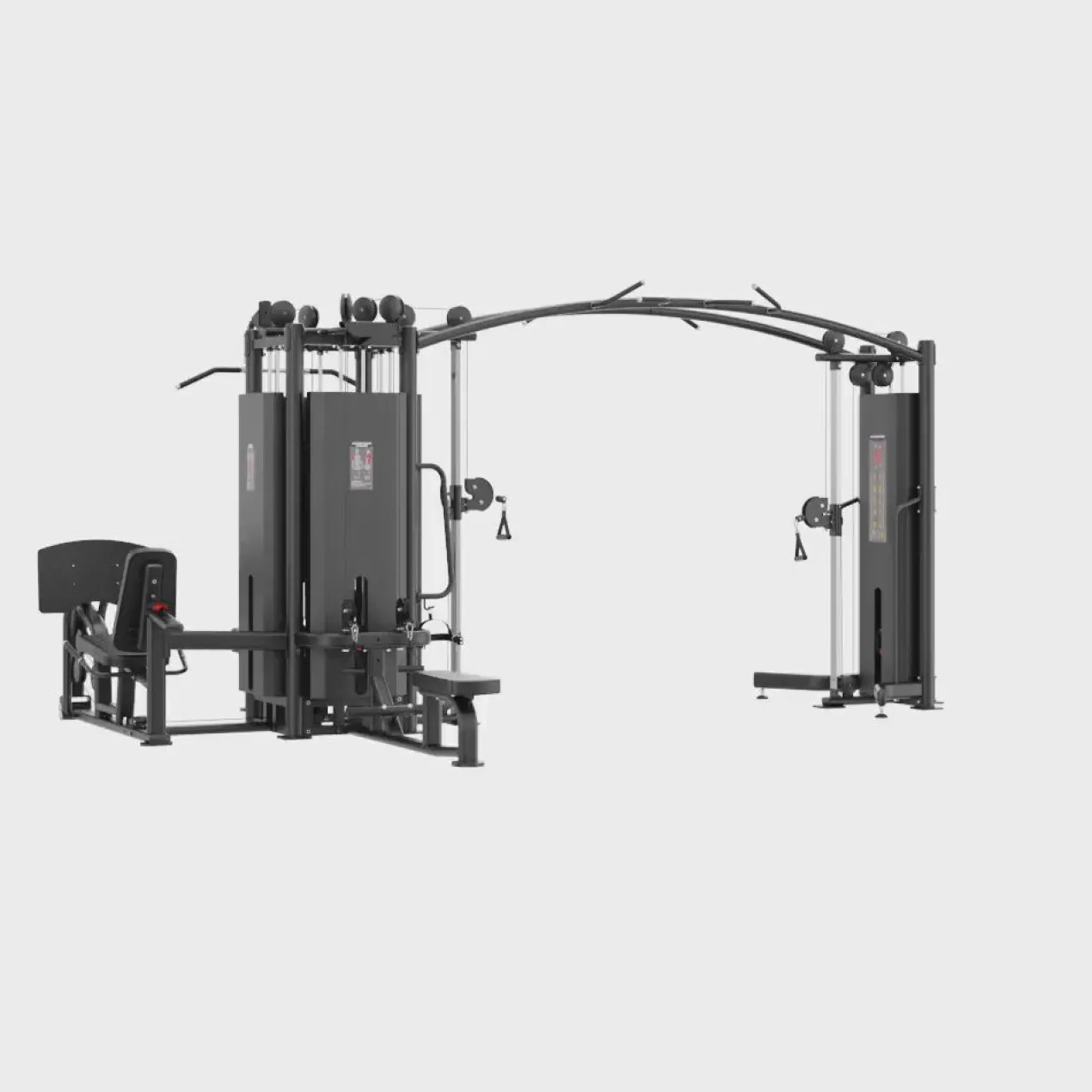 Warrior Pro Commercial Series 5-Stack Multi-Station Gym (🧨JULY 4th SALE - Extra 5%)