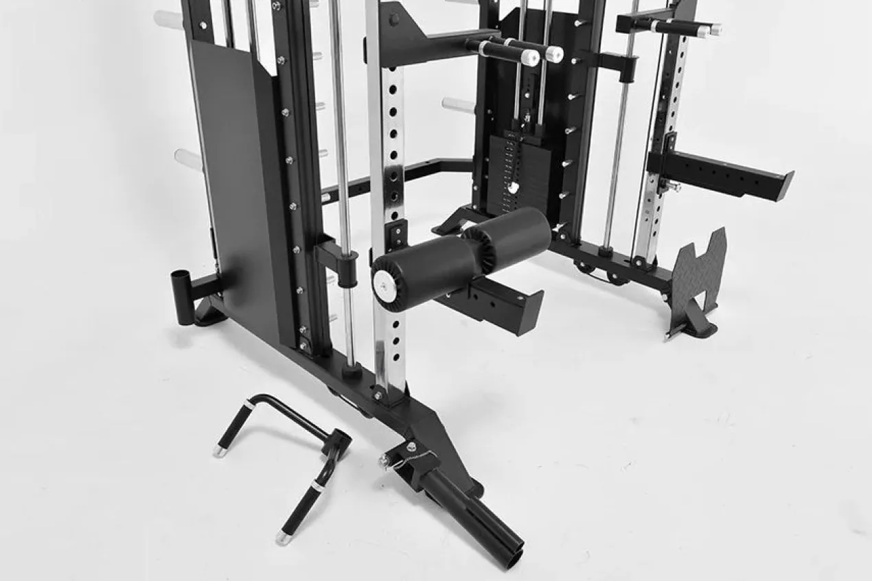 Warrior 801 Pro Power Rack Cage Functional Trainer Cable Pulley Home Gym w/ Smith Machine (🧨JULY 4th SALE)
