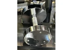 Warrior Pro-Style Chrome Dumbbell Set (5-50lb)