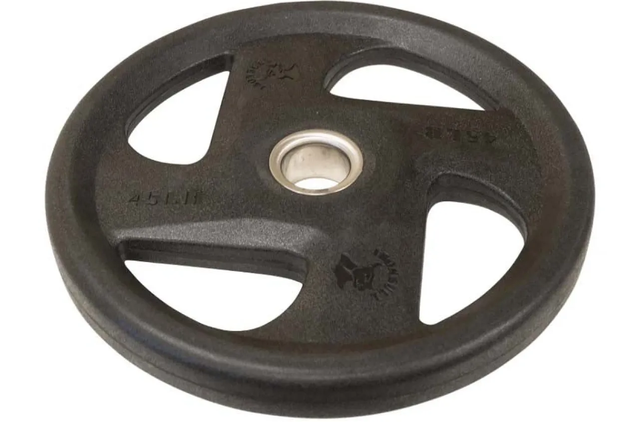 Warrior Rubber Grip Olympic Weight Plate Set (260lb)